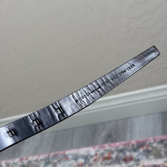 Gucci Tom Ford Black Leather Belt - Picture 7 of 7